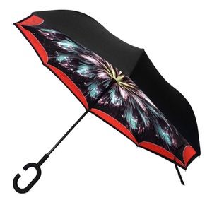 Galaxy Flower Double Layer inverted Umbrella